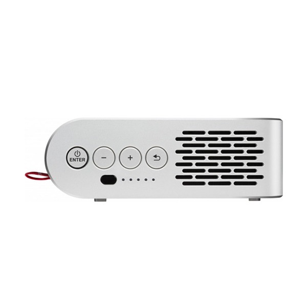 ViewSonic M1+_G2 Smart LED Portable Projector | Wi-Fi & Bluetooth | 360 Smart stand | Harman Kardon Speakers | , up to 30,000 Hr