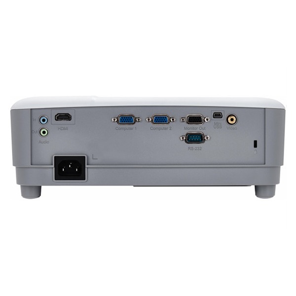 ViewSonic SP3 Projector, 4,800 Lumens, SVGA (800x600) Business Projector, Auto Power OFF, 22,000: 1 Contrast Ratio, 5 Color Modes, 190 Lamp Watt, HDMI, Dual VGA in/out, 2 W Speaker, Composite Video, Audio in/ out, RS232, Mini USB, Up to 15,000 Hr