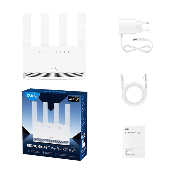 CUDY BE3600 GIGABIT WIFI ROUTER
