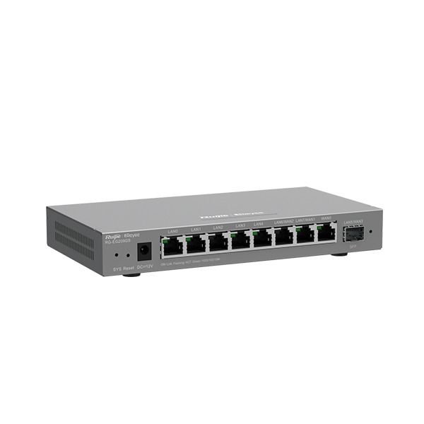 Ruijie Reyee RG-EG209GS Reyee 9-Port Gigabit Cloud Managed SFP Router