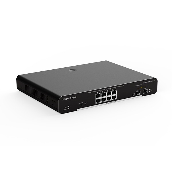Ruijie Reyee RG-NBS3100-8GT2SFP-P, 10-Port Gigabit Layer 2 Cloud Managed PoE Switch