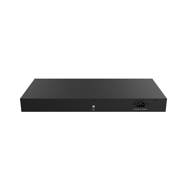 Ruijie Reyee RG-ES126S-LP V2, 24-Port 10/100 Mbps with 2-Port Gigabit Rackmount PoE Switch