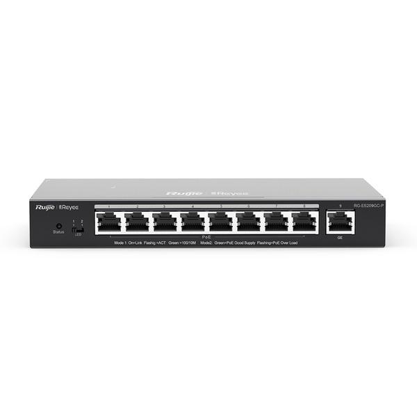 Ruijie Reyee RG-ES209GC-P, 9-Port Gigabit Smart Cloud Managed PoE Switch
