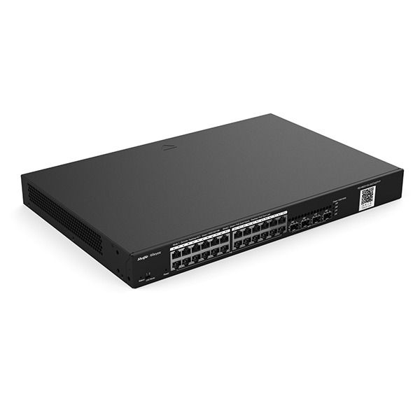 Ruijie Reyee RG-NBS3100-24GT4SFP-P, 28-Port Gigabit Layer 2 Cloud Managed PoE Switch