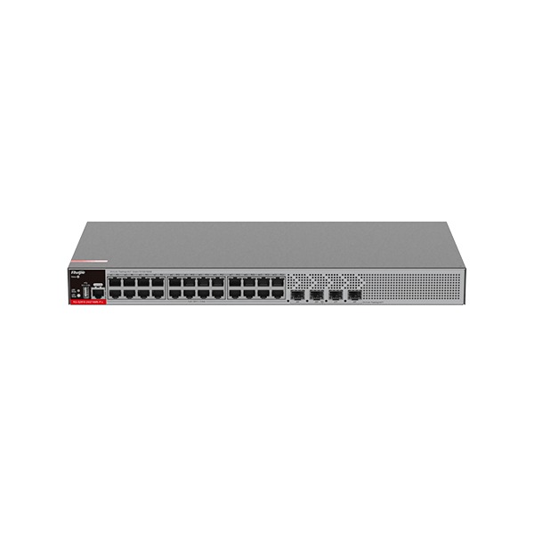 Ruijie Reyee RG-S2915-24GT4MS-P-L 24-Port 1GE RJ45 Layer 2+ Managed PoE+ Switch, 4-Port 2.5GE Uplink