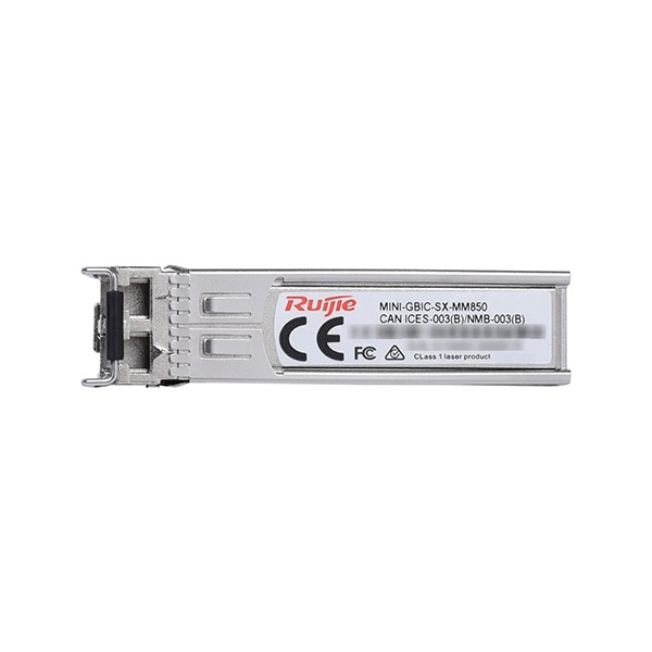 Ruijie Reyee MINI-GBIC-SX-MM850 1000BASE-SX SFP 850-nm 550-m DDM Duplex LC MMF Optical Transceiver Module