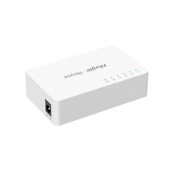 Ruijie Reyee RG-ES05G-L, 5-Port 10/100/1000 Mbps Unmanaged Non-PoE Switch