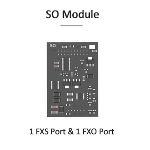 Yeastar SO Module (1 FXS + 1 FXO)