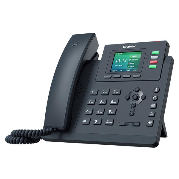 Yealink SIP-T33P Color HD Voice Gigabit IP Phone (3 SIP Accounts)