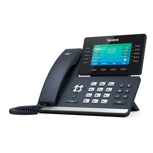 Yealink SIP‑T54S – 16‑Line Gigabit Media IP Phone with Bluetooth, USB & HD Audio