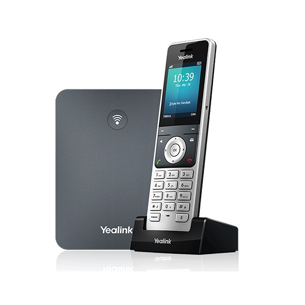Yealink W76P DECT SIP Phone System – 10-Handset, 20-Call Enterprise Wireless Solution