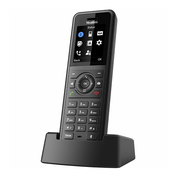 Yealink W57R Rugged DECT Cordless IP Handset – IP54, 2-Call, 40h Talk / 575h Standby