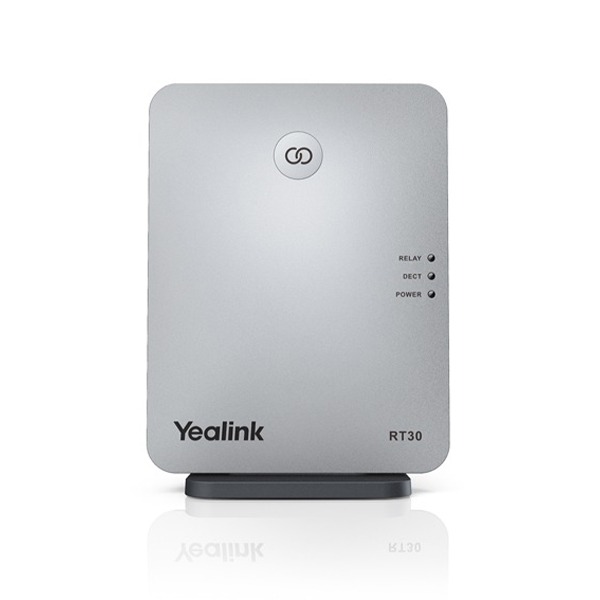 Yealink RT30 DECT Repeater – Coverage Extender for W60B/W70B, Up to 6 Repeaters / 2‑Call Relay