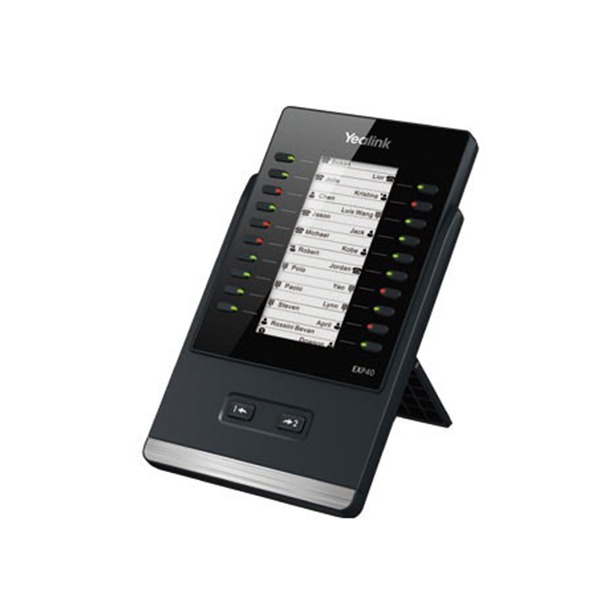 Yealink EXP40 – LCD Expansion Module (20 Physical Keys with Dual-Color LEDs, 40 Programmable Keys, for SIP‑T46/T48 Series)