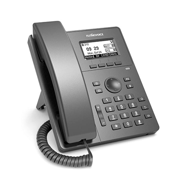 Flyingvoice P10P – 2-Line IP Phone with HD Voice, PoE, and 6-Way Conference