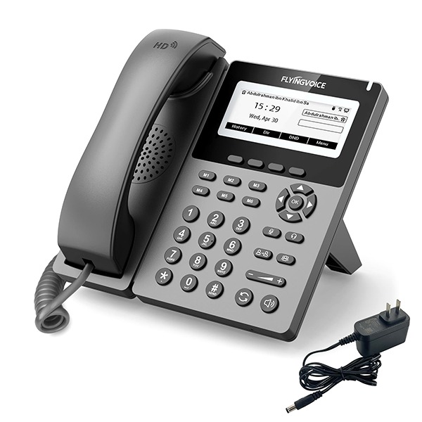 Flyingvoice P22G – Business‑Class IP Phone with Wi‑Fi, PoE, HD Voice & 6‑Way Conference