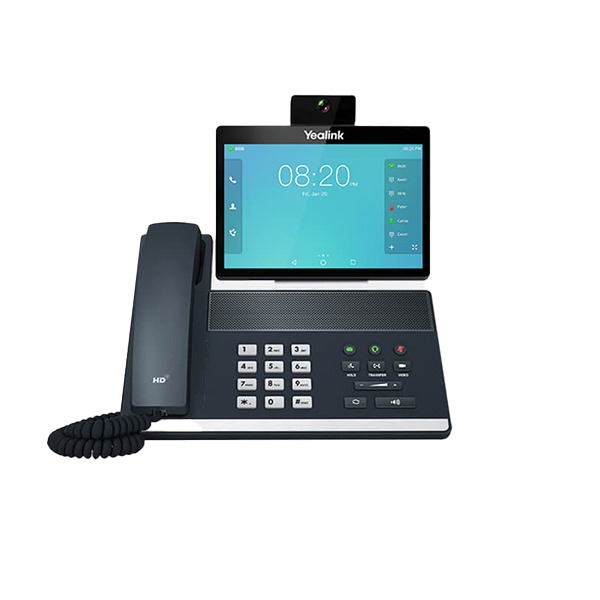 Yealink VP59 – Premium VoIP Video Phone with 8-Inch Touchscreen and 1080p HD Camera