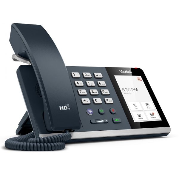 Yealink MP54 Teams Edition – 4″ Touchscreen Microsoft Teams Desk Phone with HD Audio & PoE