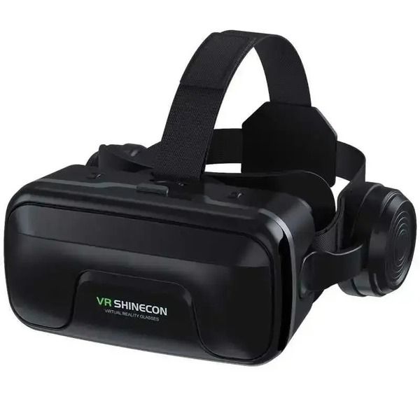 Shinecon 10.0 VR Box 3D Virtual Reality Glasses with Headphone - SC-G04EA