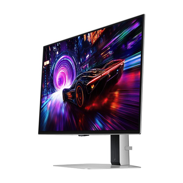 Samsung 27" Odyssey OLED G8 G81SF 4K 240Hz Gaming Monitor,Height Adjustable Stand, White - LS27FG810SMXUE