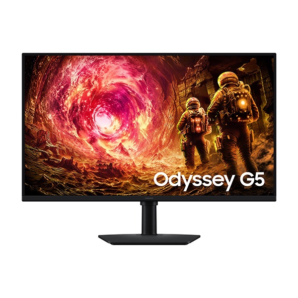 Samsung "32"" Odyssey G5 G50F QHD 2K Flat Gaming Monitor G-Sync compatible, Height Adjustable Stand.