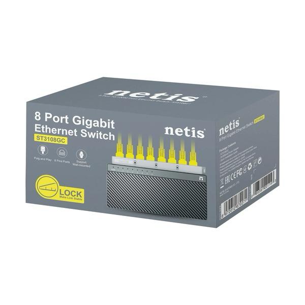 Netis 8 Port Gigabit Ethernet Switch - Image 3