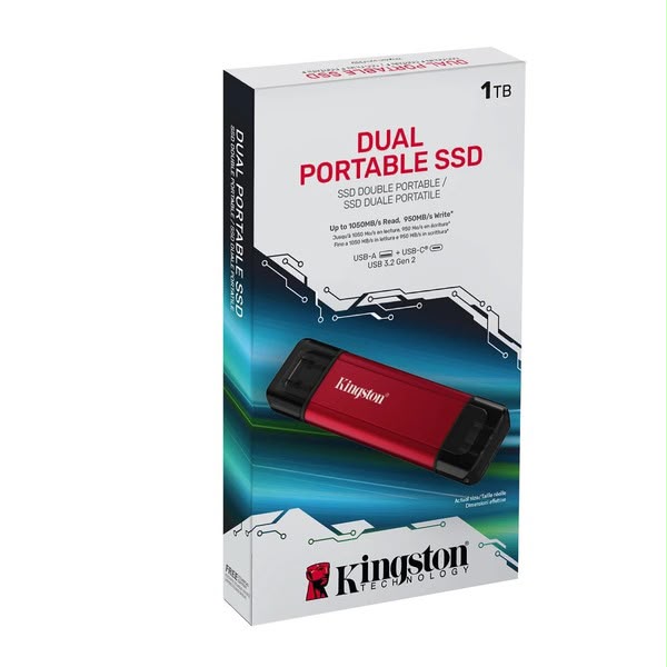 KINGSTON Dual Portable SSD 1 Tb